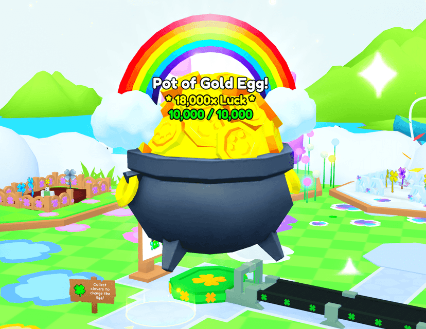 Pot Of Gold Egg