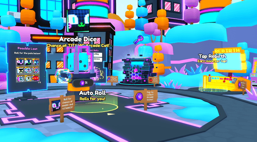 Arcade Clicker Event