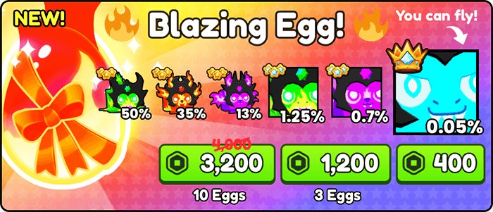 Ps99 blazing egg