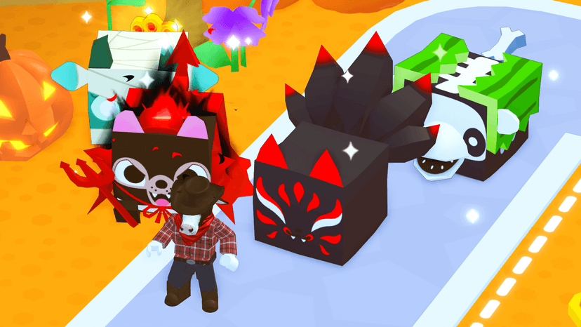 Ps99 halloween event huges spooky