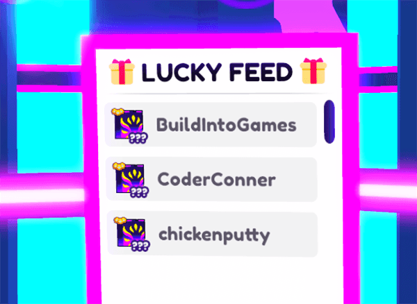 Ps99 lucky tile feed