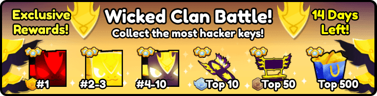 Ps99 wicked clan battle