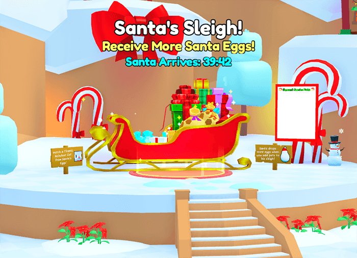 Petsgo christmas sleigh