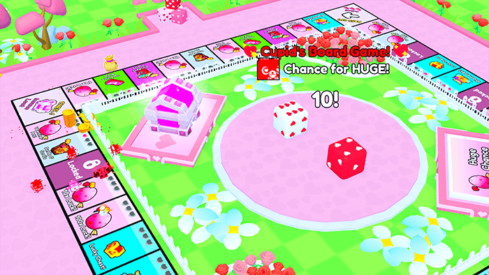 Petsgo cupids board game roll