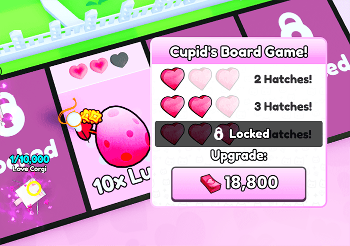Petsgo cupids board game upgrade