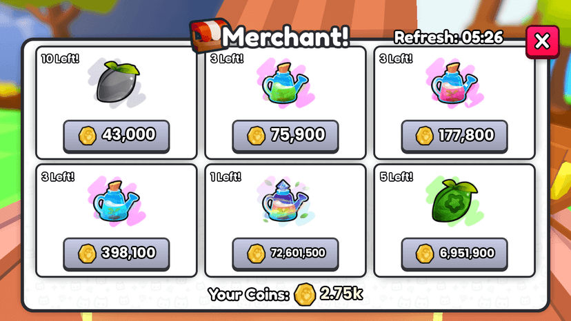Petsgo garden merchant