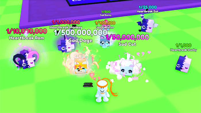Petsgo heartbreak event pets preview