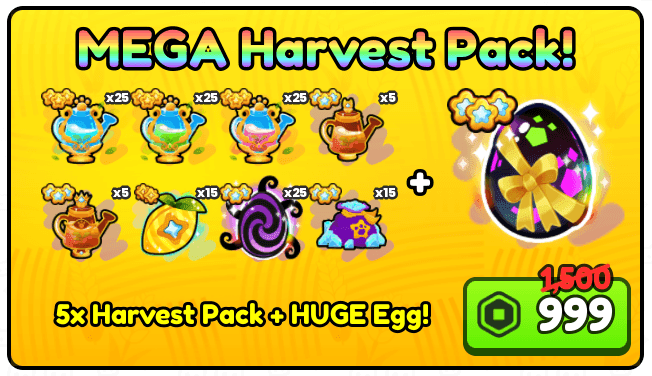 Petsgo mega harvest pack