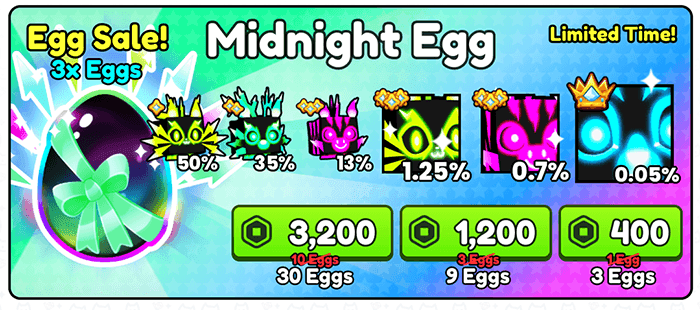Petsgo midnight exclusive egg
