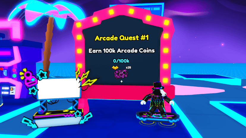 Ps99 coin arcade p2 arcade quest
