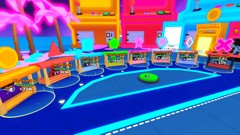 Ps99 coin arcade p2 merchants