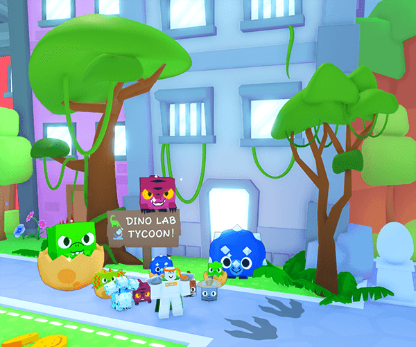 Ps99 dino lab event door