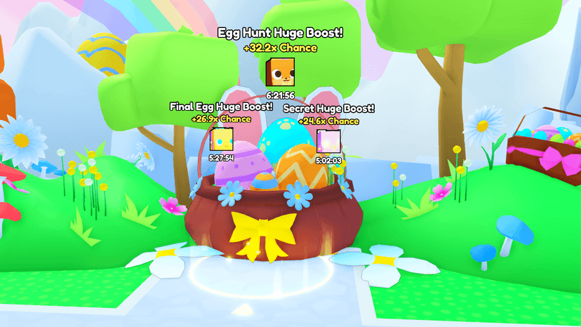 Ps99 easter boss chest easter basket