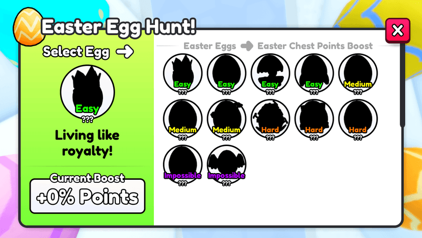Ps99 easter boss chest easter egg hunt