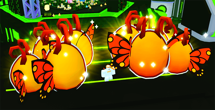 Ps99 huge butterfly machine egg