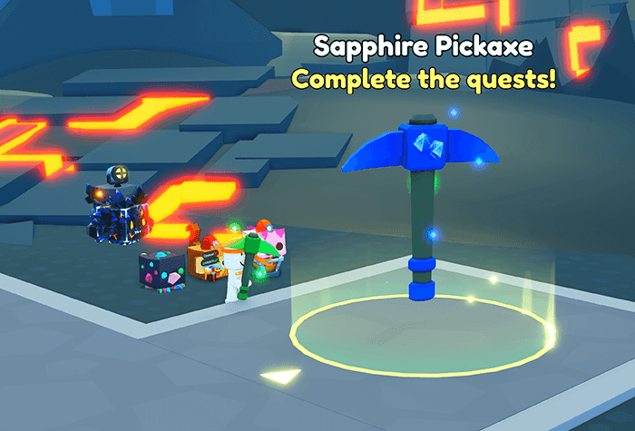 Ps99 pickaxe enchants pickaxes