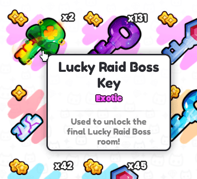 Ps99 raid bosses boss key