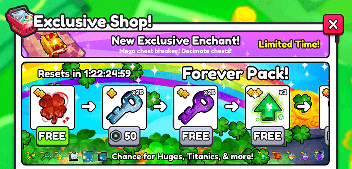 Ps99 raid bosses forever pack ui
