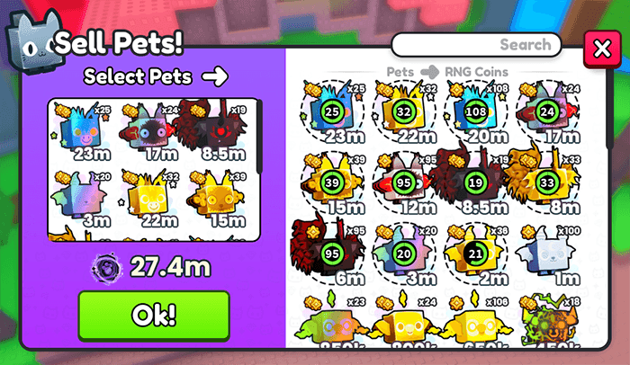 Ps99 rng event part 2 sell pets merchant