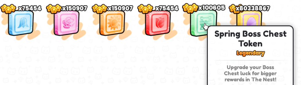 Ps99 spring boss chest boss chest token