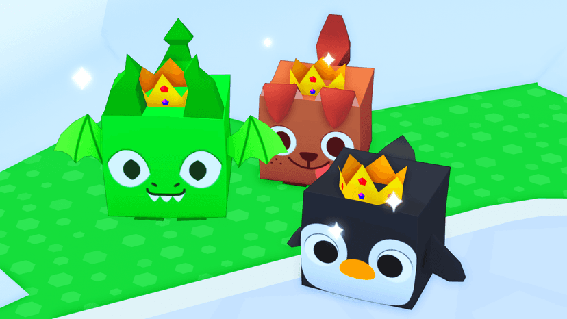 Ps99 spring boss chest crowned pets
