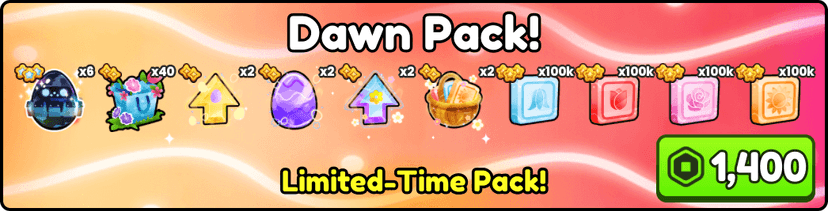 Ps99 spring boss chest dawn pack