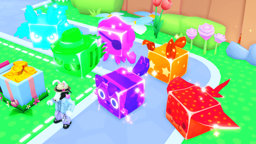 Ps99 spring boss chest evolved huges