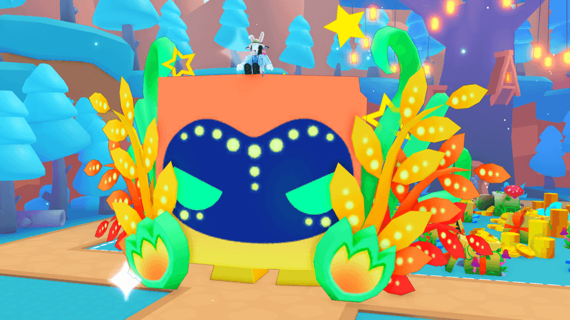Ps99 spring boss chest gargantuan bloom dominus