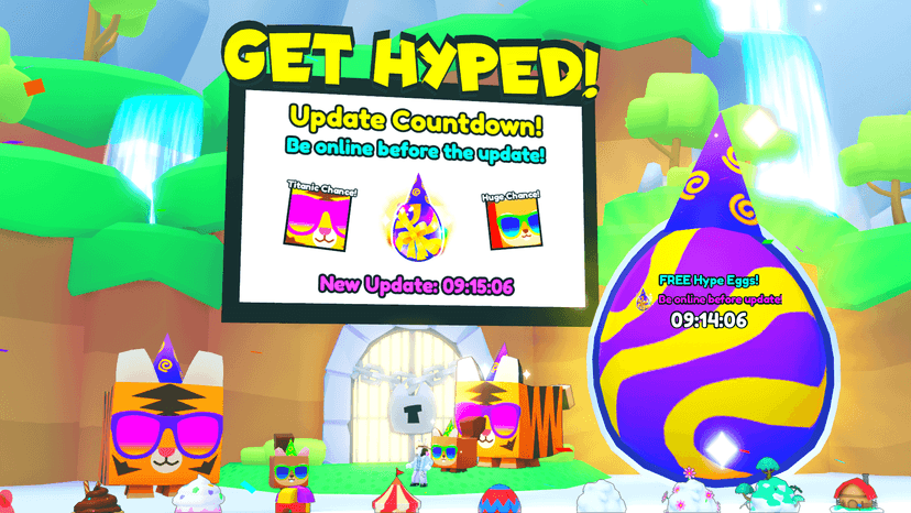 Ps99 spring boss chest hype egg