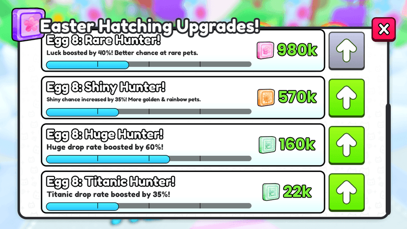 Ps99 spring boss chest upgrades