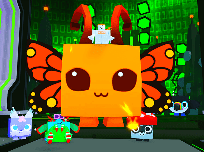 Ps99 titanic butterfly